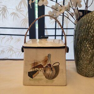 Rare! 50s Capri by Royal Sealy Biscuit Jar Coffee Pod Canister